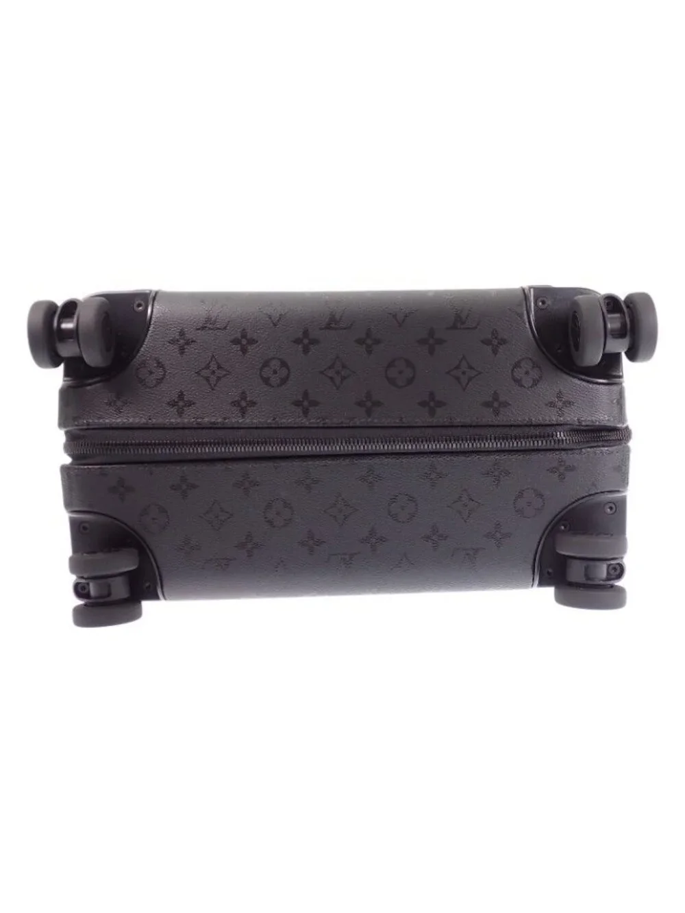 Louis Vuitton Horizon 55 Carry Case Suitcase Leather Monogram Midnight Black